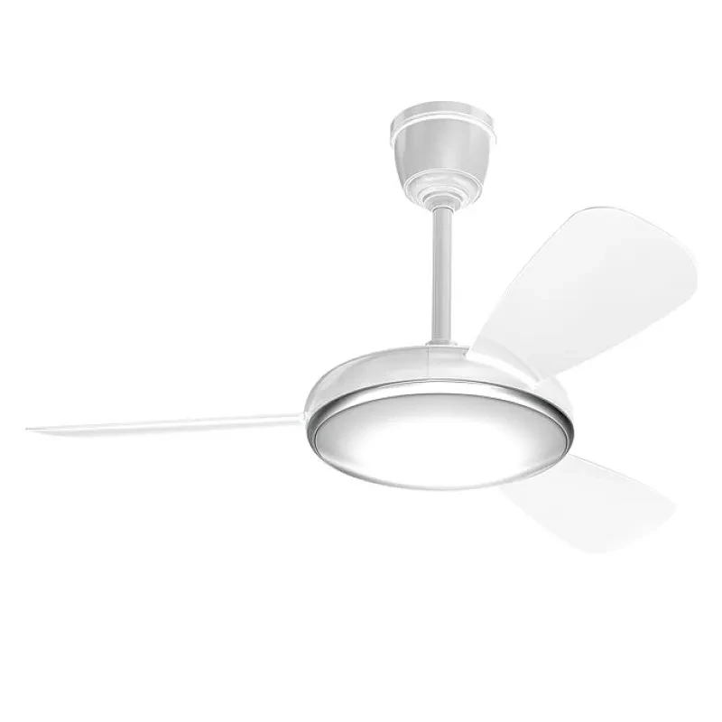 Sturlite Symbio 1067mm Smart Ceiling Fan with Remote| 2-Way Rotation BLDC Motor Fan| Voice on Command Operation (Siri, Google, Alexa, IHome)| IOT with (3 in 1) Dimmable Light - White