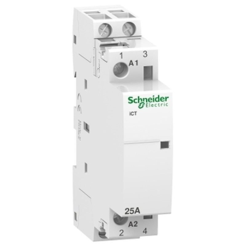 Schneider iCT contactor - 2NO - Double pole - 25A - (A9C20732)