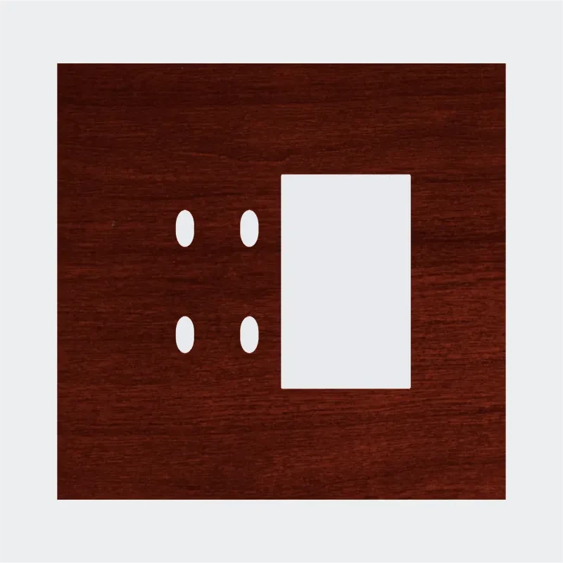 Norisys TG9 4M Solid Wood Plate with 4 holes + 2M Window