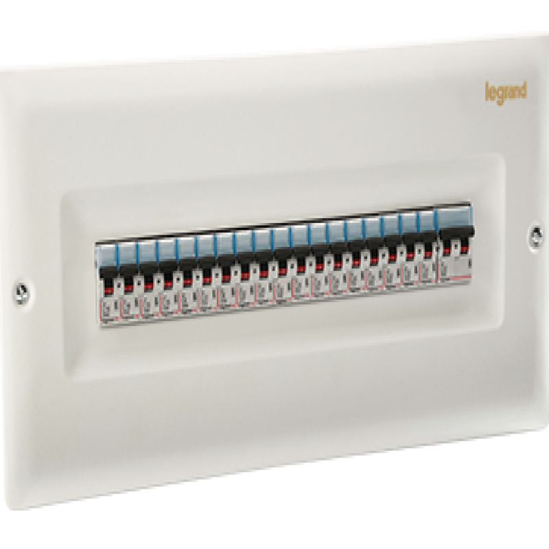 Legrand Ekinox3 - SPN 4Way DB 4 Module IP 30 - #IK 08 (507600)