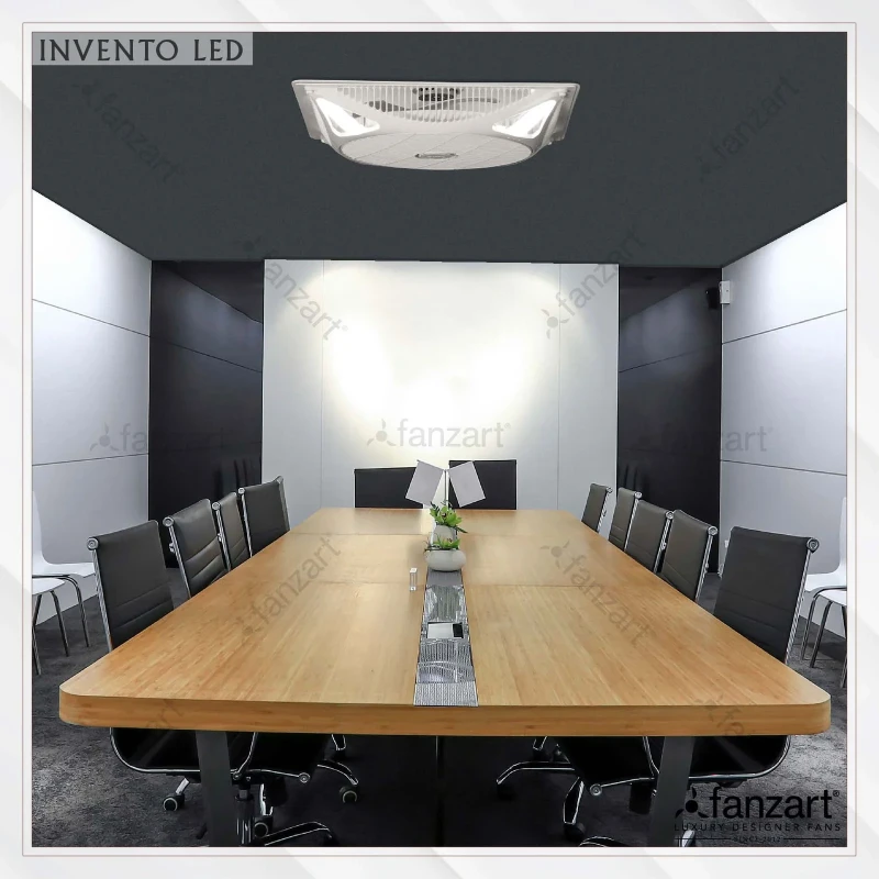 Fanzart  Invento LED – 220 mm recessed ceiling fan with LED and Remote control