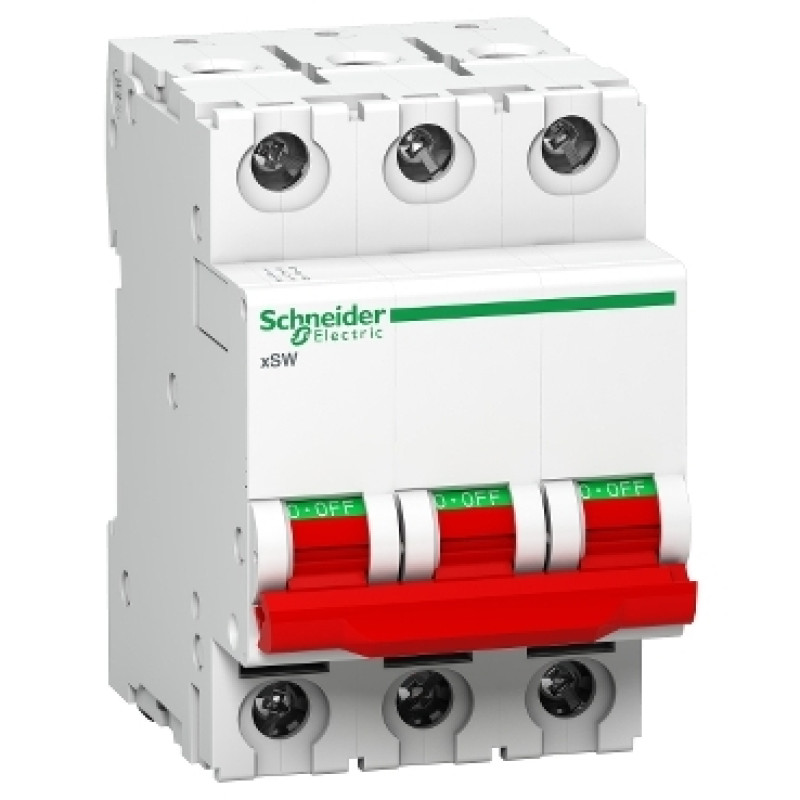 Schneider Acti 9 Isolator xSW -- Triple Pole - 40A -- (A9S3P040 )