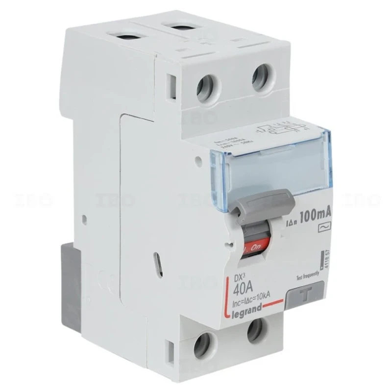 Legrand DX3 RCCBs - Double Pole 240 V~ (40A - 100mA) Type -AC