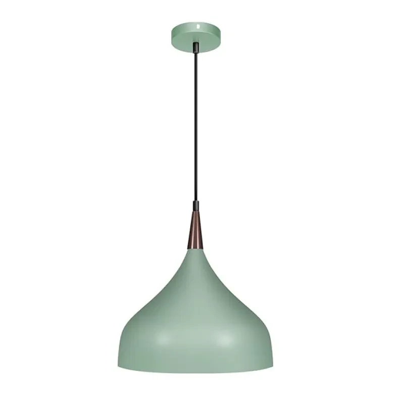 wipro Beuhome Pendant Light Bp03 | Premium Indoor Decorative Light with Contemporary Sleek Design | Hanging Light for Living Room, Dining | E27 (Ivy League) - Aluminium