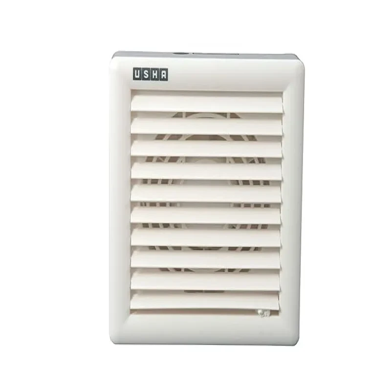 USHA Crisp Premia BV Exhaust Fan | 150mm Sweep Size | 8inch Duct Size | 100% Copper Motor | 2 Year Warranty | (White)