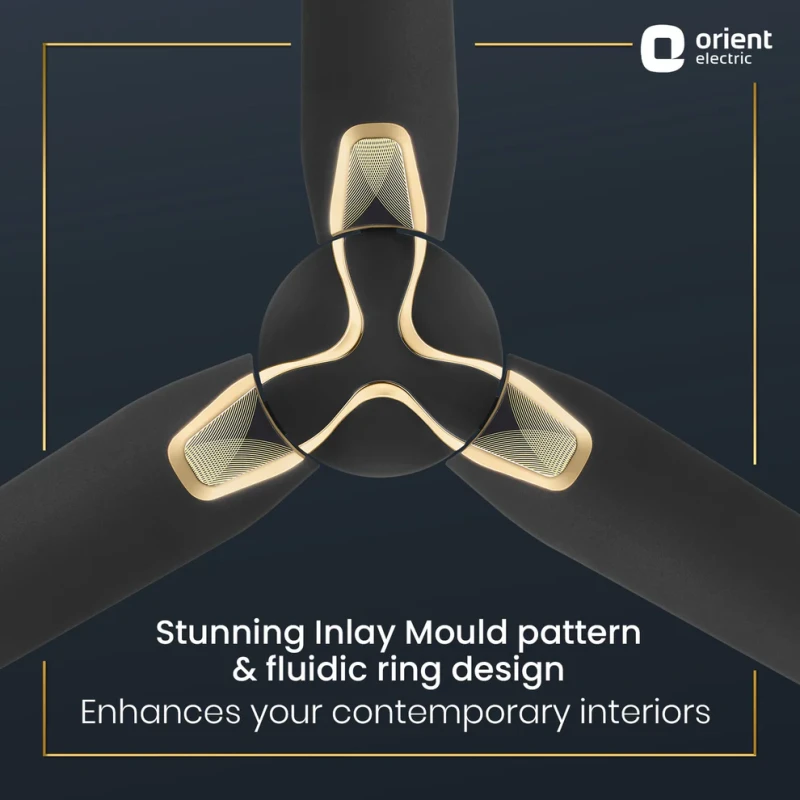 ORIENT: Jazz Art Decorative Ceiling Fan1200 mm
