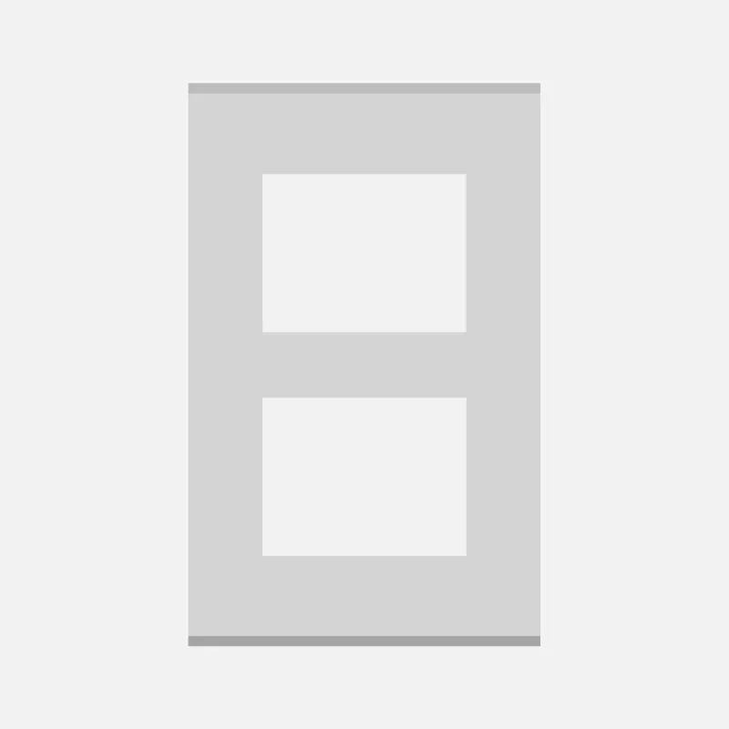 NORISYS CUBE Series 8M (Vertical) Solid Aluminum Plate with Frame