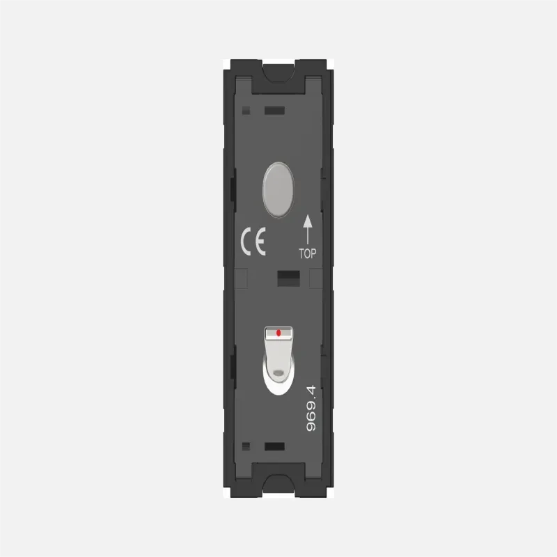Norisys TG9 Switch 6A - 1 Gang - One-way with indicator + Blank - 1 Module