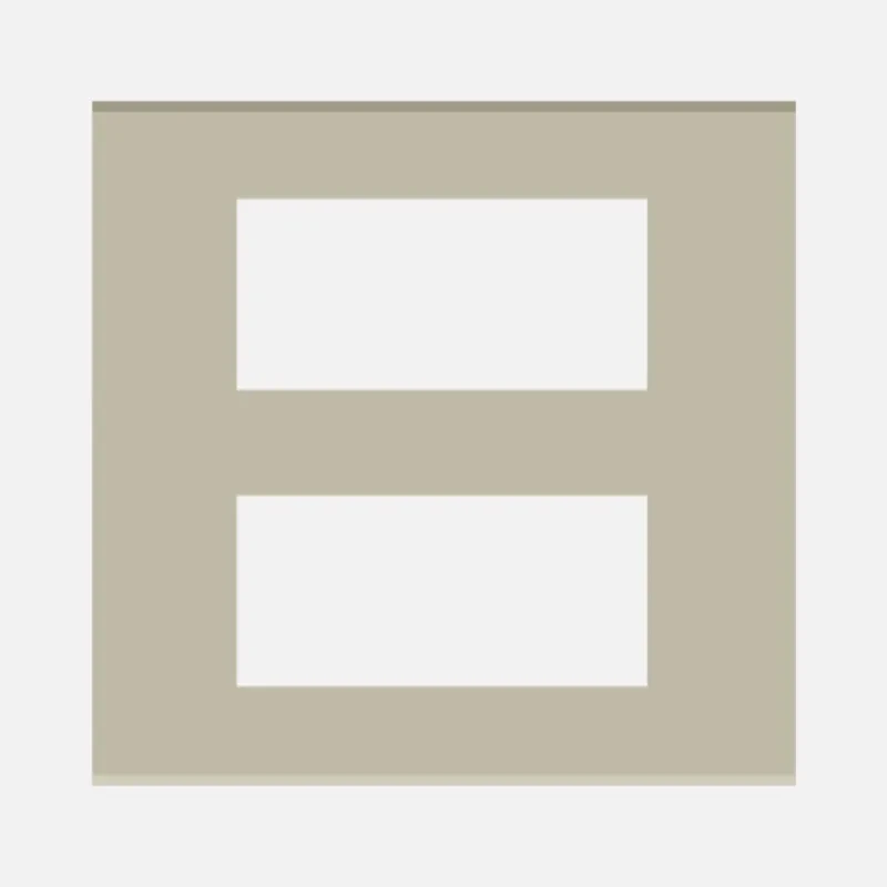 NORISYS CUBE Series 16M Solid Glass Plate with Frame