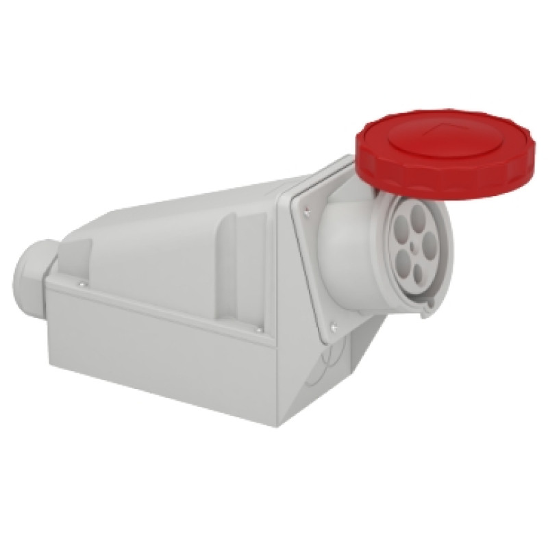Schneider - 125 A - 3P + N + E Industrial socket - IP67 380...415 V AC (81195)