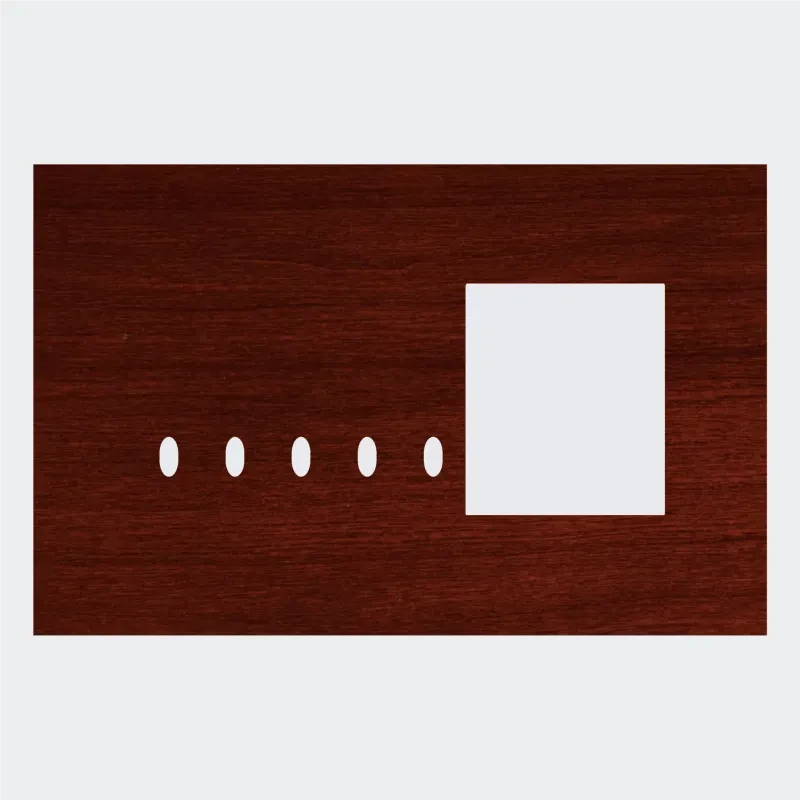 Norisys TG9 8M Solid Wood Plate with 5 holes + 3M Window