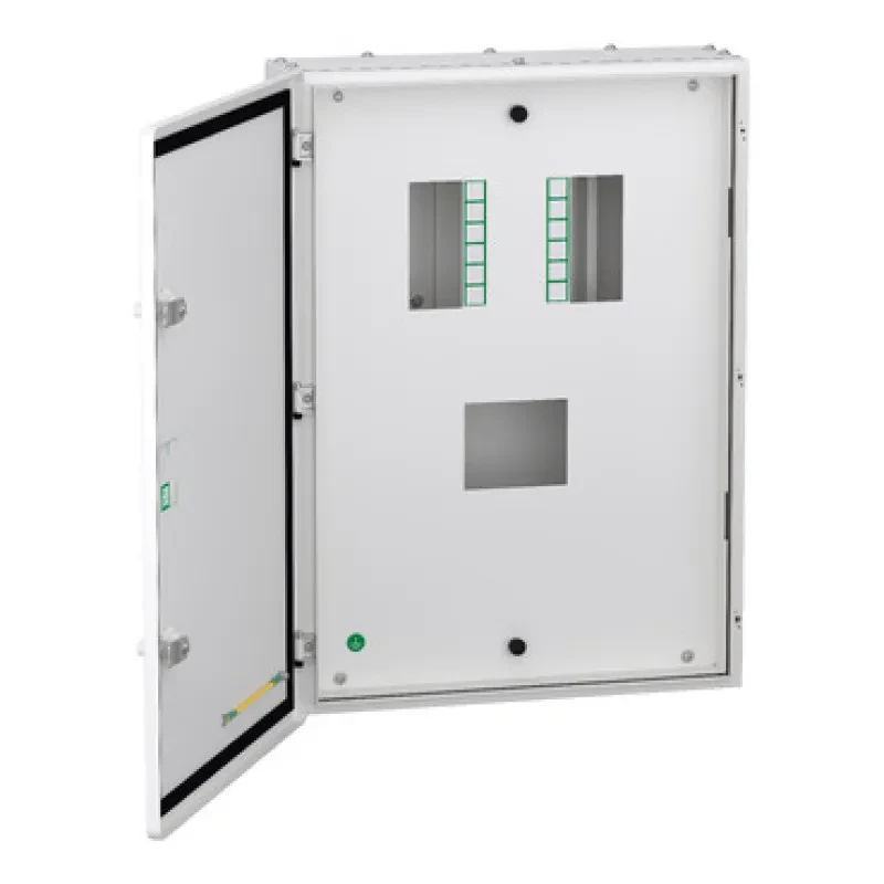 Schneider Acti9 VTPN DBs for MCCB Incomer (IP43) -  VTPN DB 4 Ways MCCB I-c 100A - 100 A MCCB + 12 - Double Door -  4 way - (A9HVN04L)