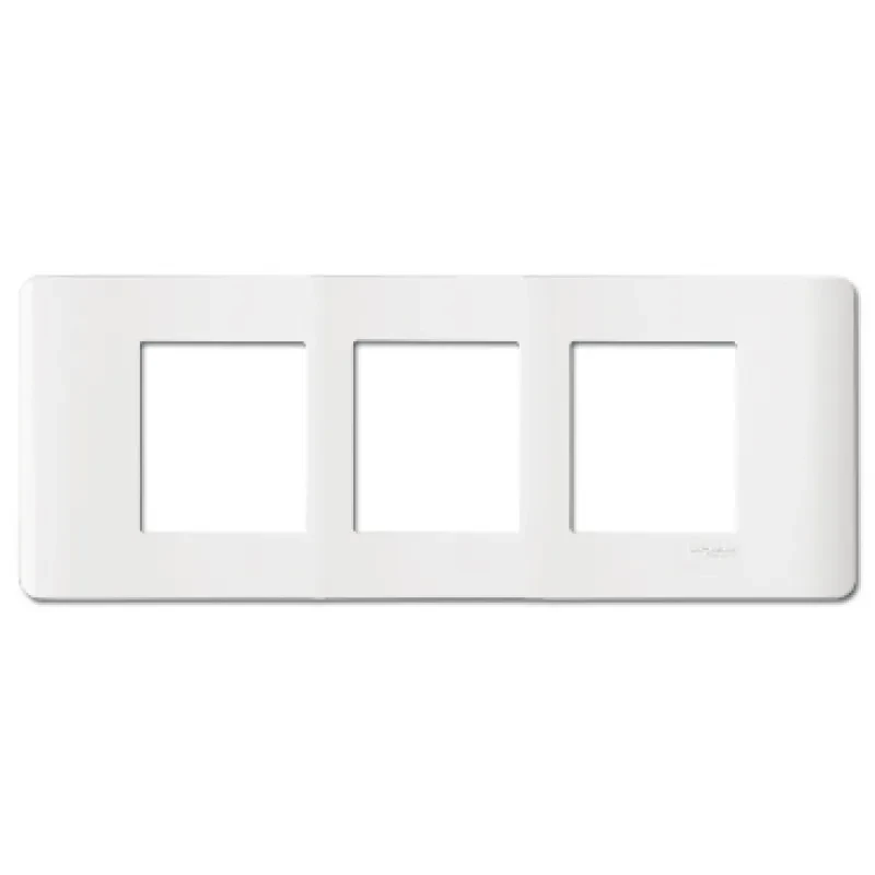 Schneider Zencelo - 6 Module Plate with Frame