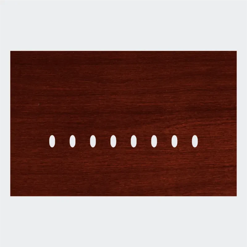 Norisys TG9 8M Solid Wood Plate with 8 holes