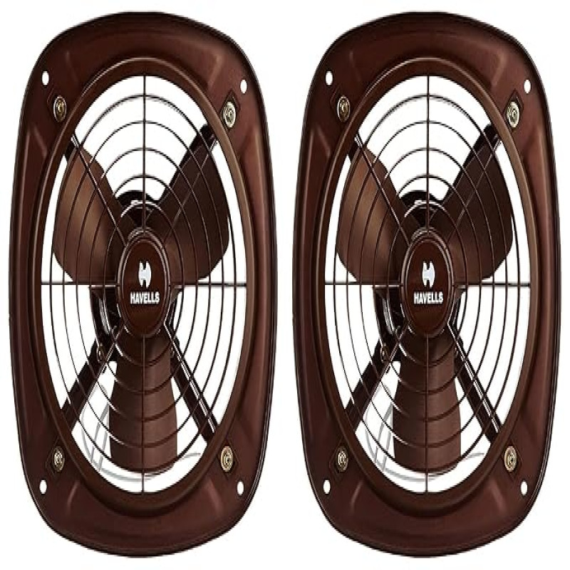 Havells Ventil Air DSP 230mm Exhaust Fan (Choco Brown) (Pack of 2)