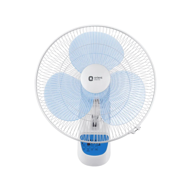 Orient: Wall 49 with Remote & Touch Control Panel Wall Fan 400mm