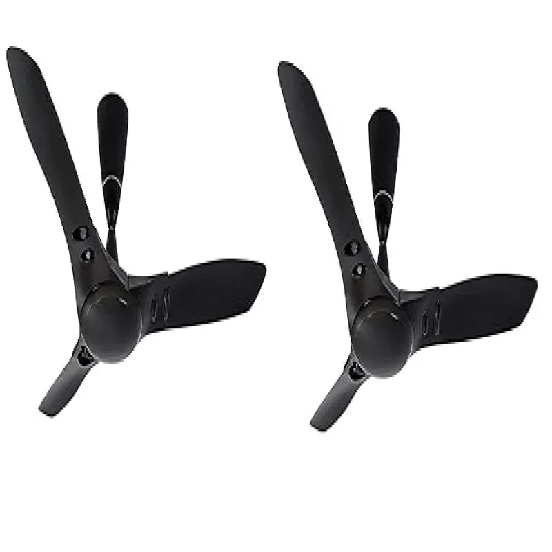 Usha EX9 1200mm Ceiling Fan (Mid Night Black) Pack of 2