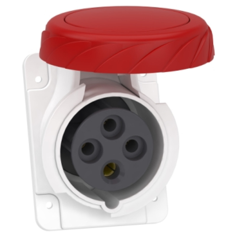 Schneider 16A 3P + E screw-socket-angled - IP67 380...415 V AC Panel ( PKF16F734)