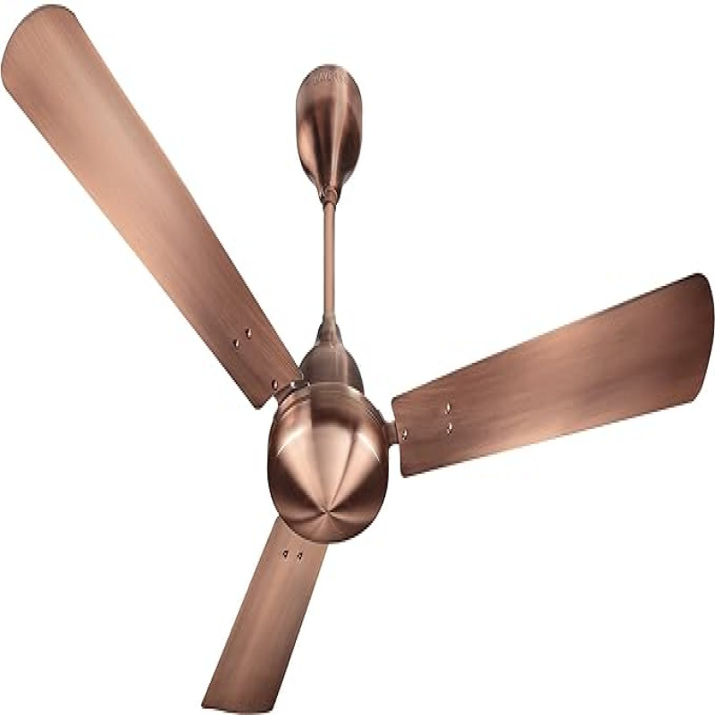 Havells 1200mm Orion Energy Saving Ceiling Fan (Antique Copper, Pack of 1)