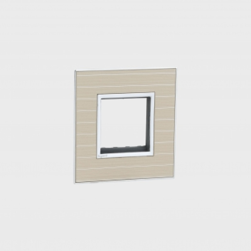 Legrand Arteor Graphic Square Cover Plate w Overmoulded Plate 2 Module