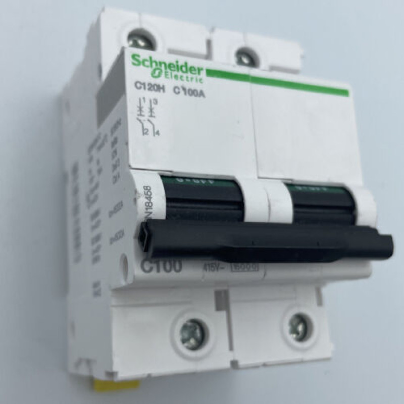 Schneider MCBs - AC - C120 H (15kA) - 2 pole - 100A (A9N18458)