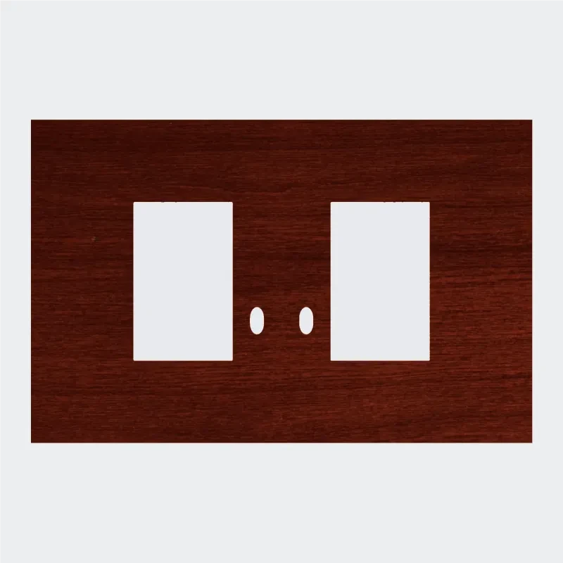 Norisys TG9 6M Solid Wood Plate with 2 holes + 2 x 2M Window