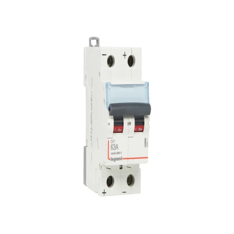 Legrand DX3 DC MCBs - Double Pole 250 V~ (63A)