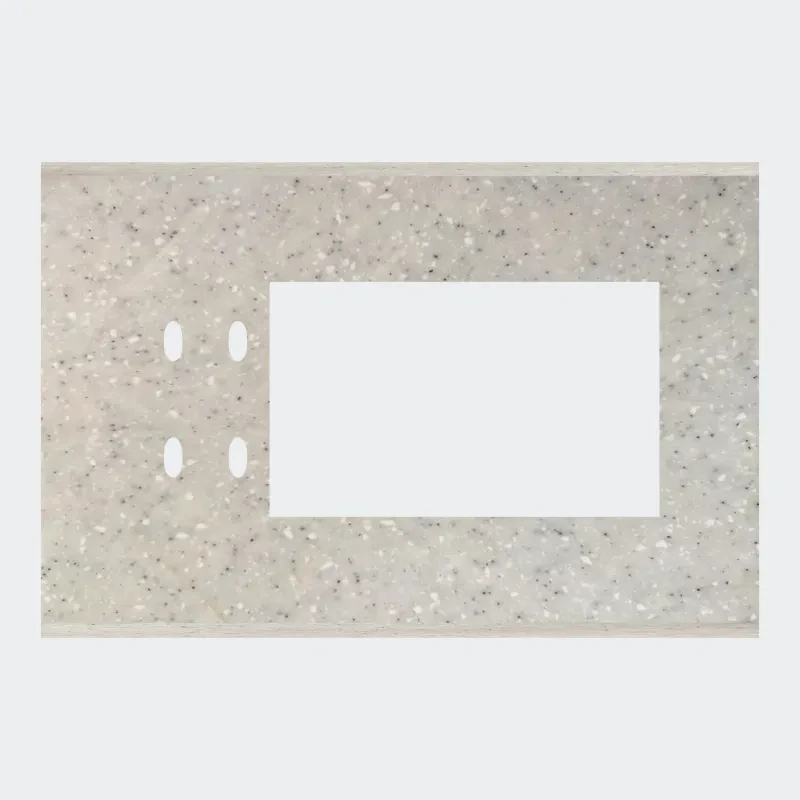 Norisys TG9 8M Solid Marble Finish Plate with 4 holes + 6M Window