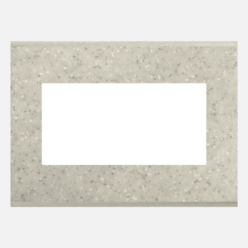NORISYS CUBE Series 8M Solid Marble Finish Plate with Frame