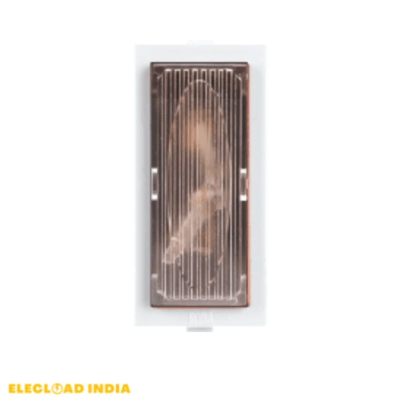 ANCHOR ROMA CLASSIC 1 Module Light Indicator, Light Colour-Natural (Pack of 2)