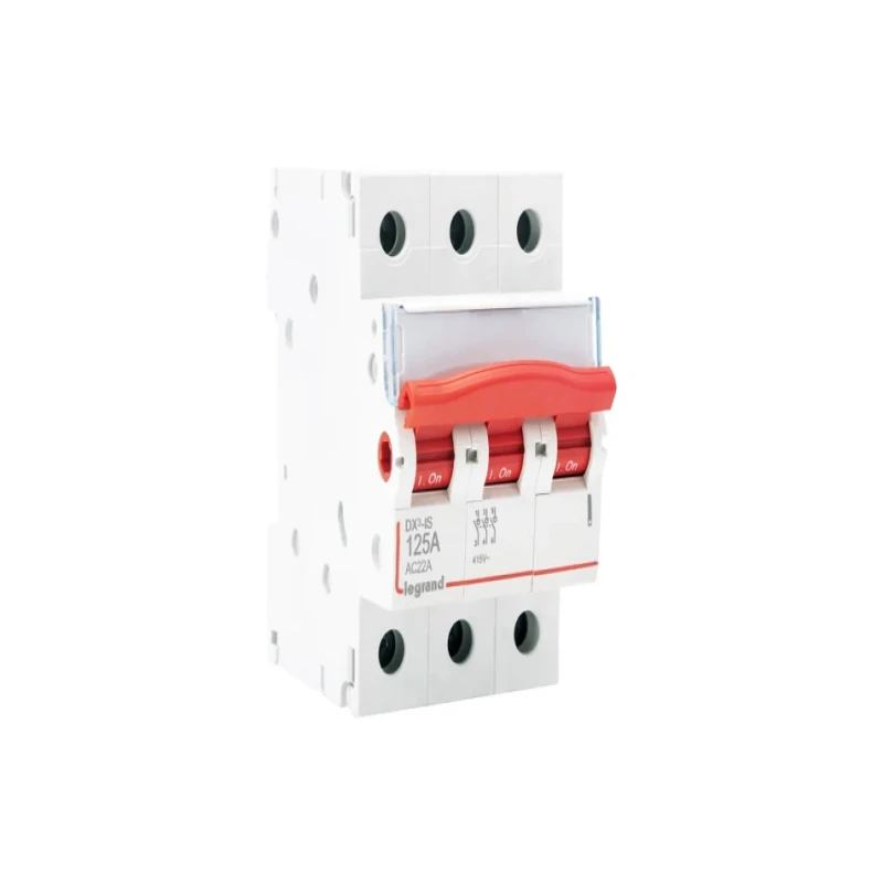 Legrand DX3 Isolators - Triple Pole 415 V~ (125A)