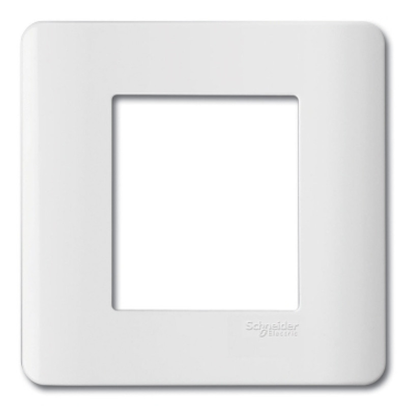 Schneider Zencelo - 2 Module Plate with Frame