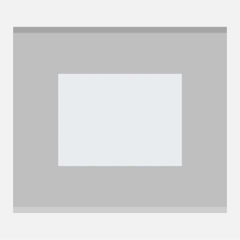 Norisys TG9 4M Solid Aluminum Plate with 4M Window