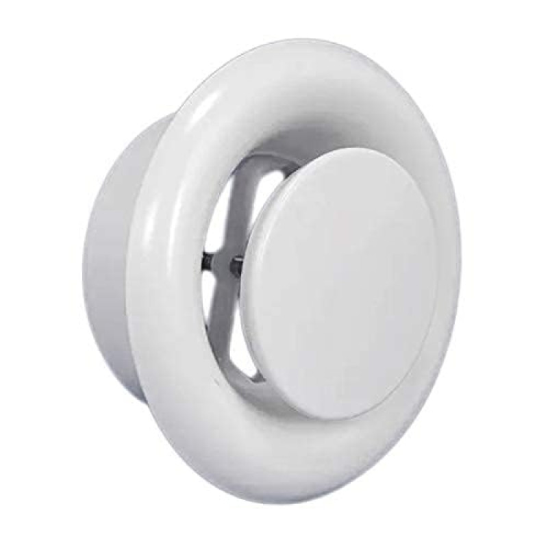 Wadbros Ducting Cover - Exhaust Supply Ceiling Diffuser Valve Air Vent Anemostat Ventilation Ducting Hose Cover Size 4 Inches ( 100 mm )
