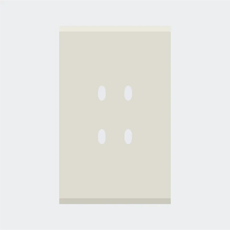 Norisys TG9 2M Solid Glass Plate with 4 holes