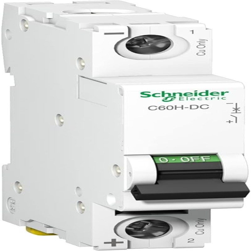 Schneider MCBs - DC - C60 H - 1 pole - 50A (A9N61518 )