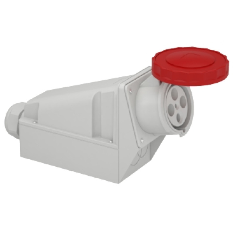 Schneider - 125 A - 3P + E Industrial socket - IP67 380...415 V AC (81194)