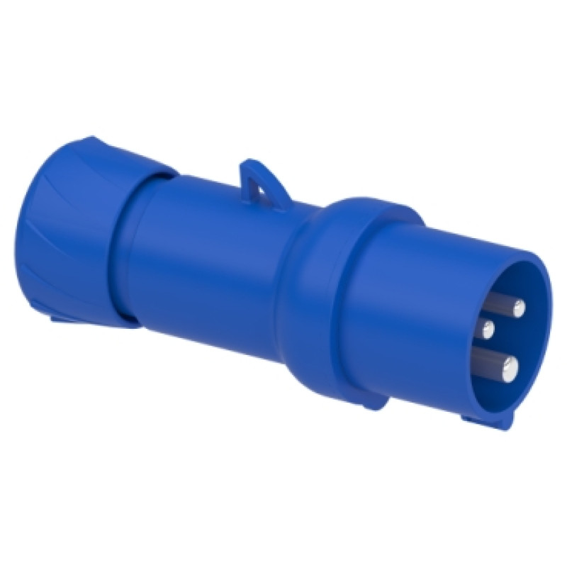 Schneider - 16 A - 2P + E Wander plug straight - IP44 200...250 V AC   (PKX16M423 )