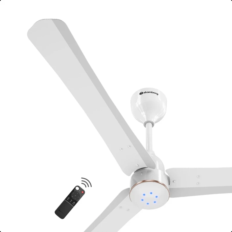Atomberg Renesa Halo smart 1200 mm BLDC Ceiling Fan with Remote Control & LED Indicators