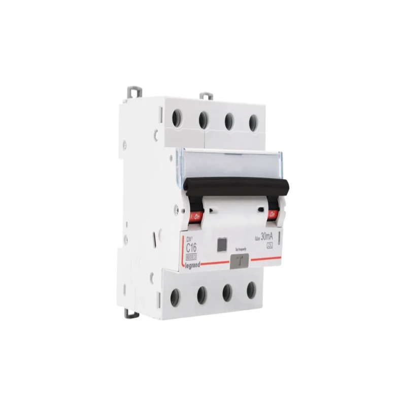 Legrand DX3 RCBOs 6kA - Four Pole 415 V~ (16A - 30mA) Type - A