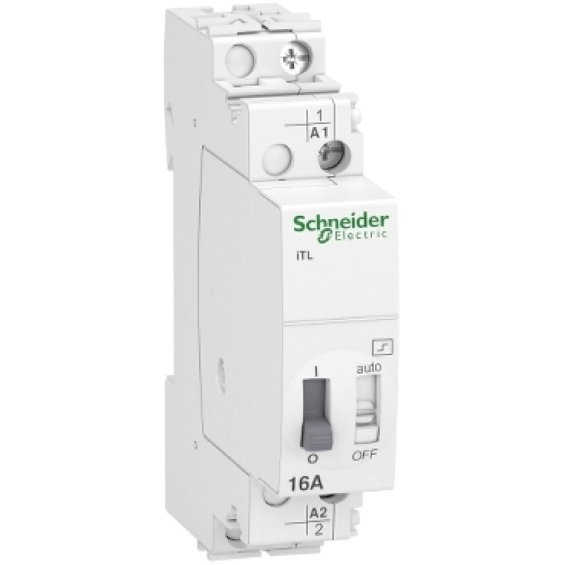 Schneider iTL Relays -1NO -  single pole - 16A -  230 - 240VAC - ( A9C30811)