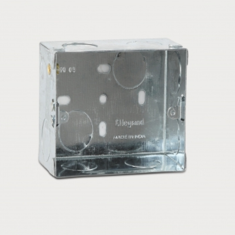Legrand Metal Flush Mounting Box 3 Module (Pack of 2)