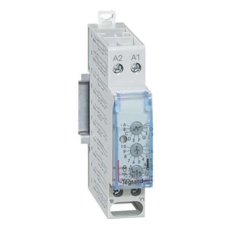 Legrand Multifunction time delay relay 8A 250V~ AC (Lexic time switches) (004744)