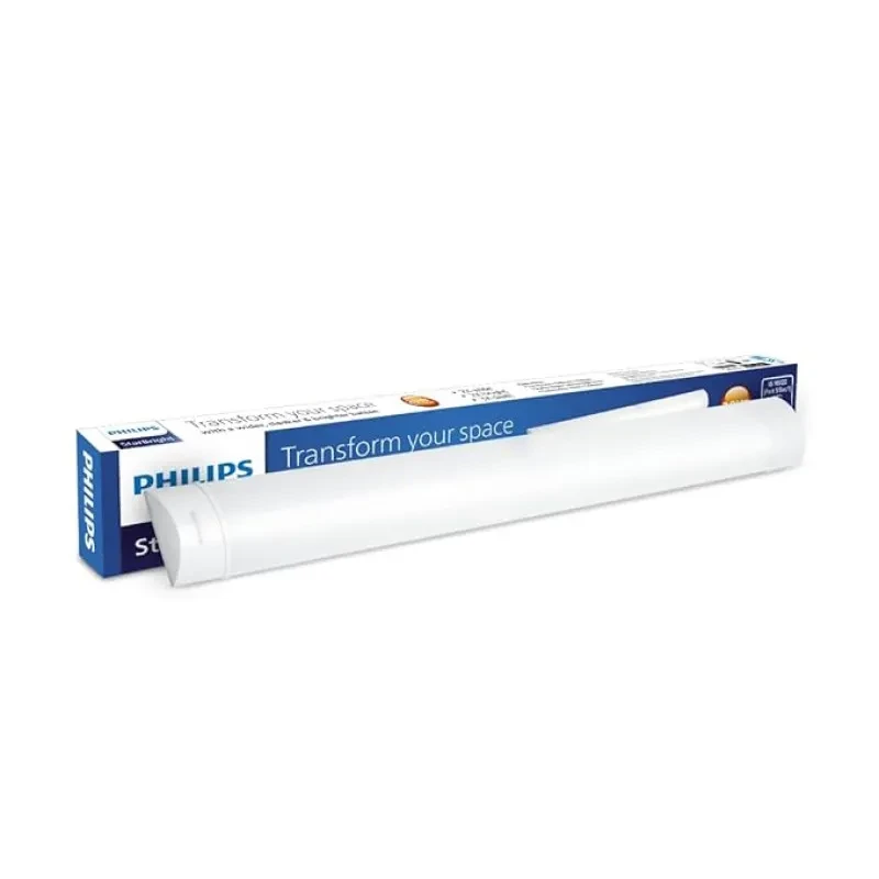 PHILIPS 20-watt LED Batten -Tubelight | StarBright Compact 2-ft Decorative Modern LED Wall Tubelight for Living Room & Bedroom | Cool Day Light, Pack of 1