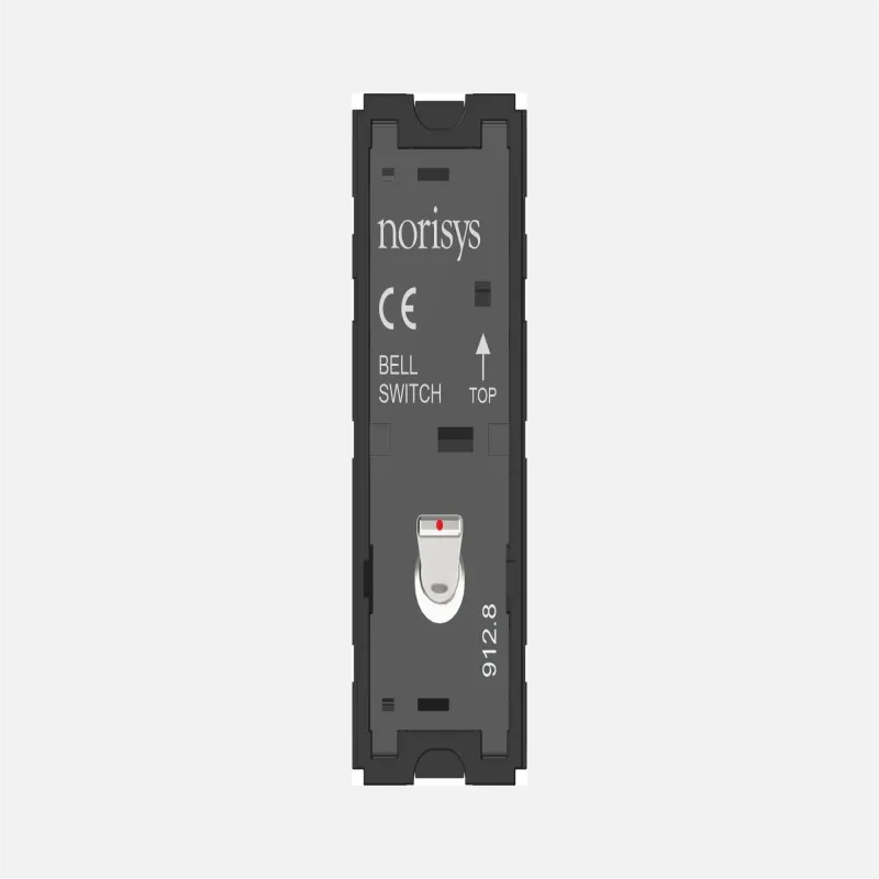 Norisys TG9 Switch 6A - 1 Gang - Bell with indicator - 1 Module