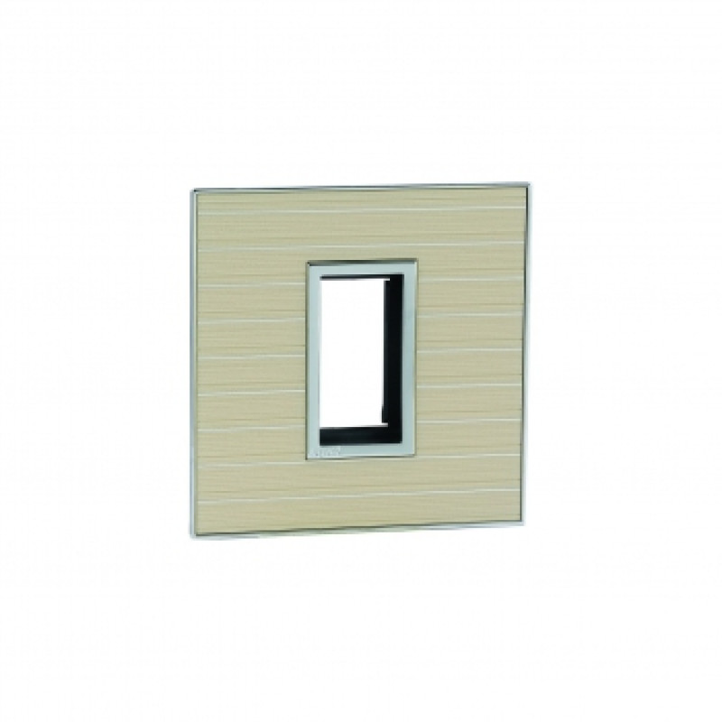 Legrand Arteor Graphic Square Cover Plate w Overmoulded Plate 1 Module