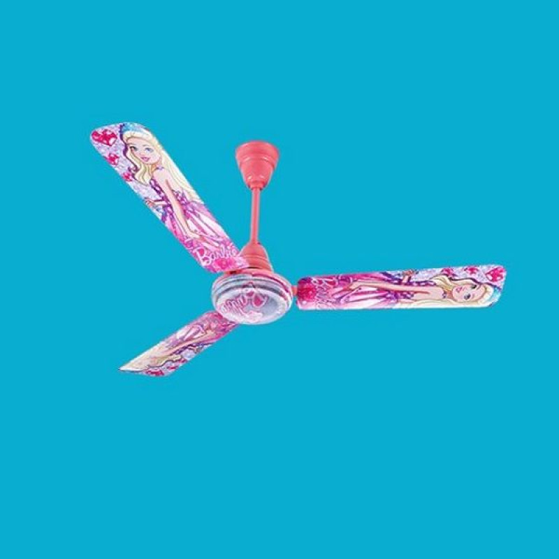 USHA - Barbie Dreamtopia Ceiling Fan 1200mm with Aeroswitch Remote, Magenta