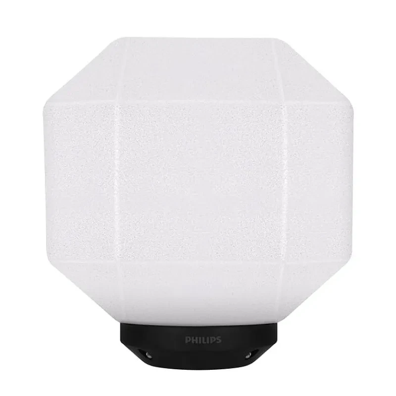 PHILIPS Octave Gate Light 8-inches |Modern Style Decorative Gate Light for Home | Holder: B22 |Pack of 1 (Bulb not Included)