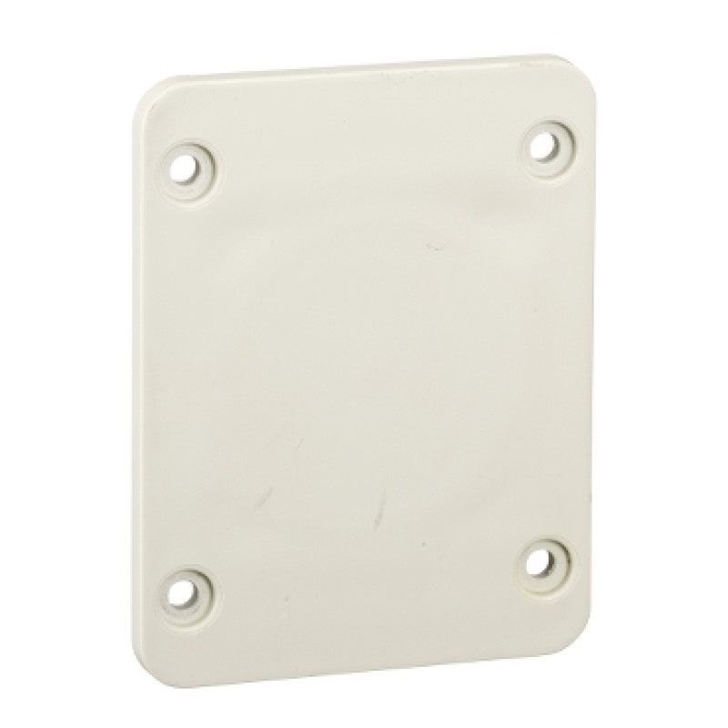 Schneider WeatherProof Blank - marked for 1 socket 50x50 - (13135)