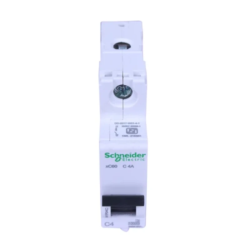 Schneider C Curve MCBs - xC60 - 1 Pole - 4A (A9N1P04C)
